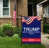 President Donald Trump 2024 Flag 30*45cm MAGA Republican USA Flags Anti Biden Never Funny Garden Campaign Banner SN2323