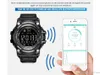 Çok Fonksiyonlu Akıllı İzle Pedometre Dağcılık erkek Saatler Spor Ranging Bluetooth Bilgileri Telefon Hatırlatma Bilezik Bileklik