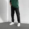 Jeans pour hommes hommes pantalons masculins conception simple haute qualité déchiré couleur pure élastique denim pantalon taille décontractée jogging crayon pantalon