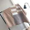 Brev Signage Blankets Soft Wool Cashmere Scarf Shawl Portable Warm Plaid för våren Höst Kasta Ny heminredning filt 2022