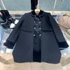 Vestes pour femmes 2022 automne haute qualité femmes Double boutonnage laine veste pardessus femme luxe Vintage manteau Gdnz 10.12