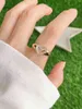 10Pcs Gold Plated Brass Open Ring Micro Pave CZ Butterfly Heart Star Girl Women Fashion Jewelry