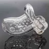 Nxy Cucrings Plastic Cage Seal Chastity Устройства для мужчин Розовые устьицы Пенис Кольцо с 4 Размер Кольцо Рыба Форма Голова Форма Замок Секс Игрушка 1123