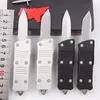 10 modelli Mini Combat dragon doppia azione D2 coltello automatico stonewashed Pocket Survival caccia campeggio Coltelli regalo di Natale