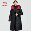 Astrid hiver femmes manteau femmes longue parka chaude mode épaisse veste à capuche Bio-Down grandes tailles vêtements féminins 6703 211011