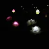 Fiore di seta artificiale Solar Lotus Night Light Outdoor LED impermeabile Bella lampada da paesaggio per la decorazione del giardino di casa