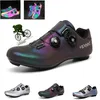 Discolor Cycling Shoes Mtb Sneaker Man Mountain Bike SPD CLEATS ROAD BICYLY SPORTS DE TRAPALIT EXTÉRIE