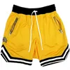 Hommes gymnases Fitness entraînement plage court hommes musculation séchage rapide Boardshorts Joggers genou longueur pantalons de survêtement été