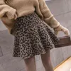 Autumn Winter Arrival Skirt Elegant A Line Umbrella Female High Waist Woolen Mini skirt 7742 50 210521