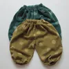 Baby Jungen Mädchen Dot Lose Cord Hosen Frühling Herbst Kinder Kleidung Casual Hose Kinder 210429