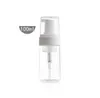 Travel Foamer Mousse Flaskor burk behållare 100ml plast tom med pump handtvätt tvål dispenser bubblande skumflaska burkar sn2586