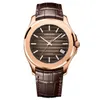 Designer Watches Rose Luxury Wristwatches Gold Aldocer Men's Mechanical Watches Power Reserve Sapphire Waterproof Automatic Wrist Watch for Men