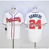 Bordado Deion Sanders, beisebol americano Famous Jersey costurará homens mulheres jovens camisa de beisebol tamanho XS-6xl