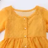 Vintage Kleinkind Baby Kind Mädchen Rüschen Kleid Urlaub Reise Boho Kleider Für Kinder Kostüme 210515
