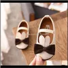 Athletic Outdoor Baby Maternity Delivery 2021 Spring Summer Cute Girls Sweet Soft Leather With Bowknot Rabbit Ears Kids Elastic Band Children
