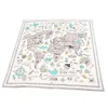 infant creeping mat Thickening Carpet Baby Play Carpets Air conditioning quilt World Adventure Map Mats Nordic children room decoration wmq844