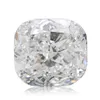 100% véritables pierres précieuses en vrac pierres de Moissanite GRA D couleur VVS1 5*7mm 1ct coussin forme Lab diamant pour bague en diamant en vrac gemme