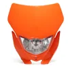12V 35W MOTORCYCLE H4 Headlight Fairing Kit Dirt Bike Off-Road Headlamp Light Universal