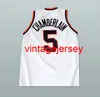 # 5 Wilt Chamberlain Overbrook High School Retro Classic Basketball Jersey Mens Costurado Personalizado Número e Nome Jerseys