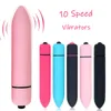 Яйца VIP 10 Speed ​​Bullet Mini Pointy Vibrator 10 шт. 20 шт. 1124