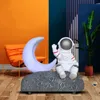 Moon Light Astronaut Glödande Bluetooth Speaker Creative Gift Födelsedaggåvor Ornament Audio Y-389 Bärbara högtalare