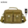 USB Molle Borsa militare Borse a tracolla tattiche Cintura Fanny Campeggio Caccia all'aperto Esercito Assualt Tactique Borsa a tracolla XA675WA Y0721