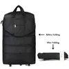 Duffel Bags Portable Travel Bag Rolling Air Roller Expandable Oxford Cloth Luggage With Wheel Night Overnight229p