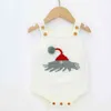 Trui Lente Herfst Zuigeling Geboren Mooie Jaar Kerstmiskleding Bodysuit Baby Truien 210417