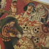 Adesivos de Parede Anime Uma peça Família Retrato Caráter Coleção Casa Decoração Decoração Decoração Acessórios 3 Tamanhos