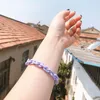 Linkketen ly acryl armband kleurrijke persoonlijkheid candy cadeaus voor vriendinnen vk-ing