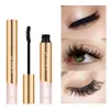 3D Mascara Lengthening Black Lash Eyelash Extension Eye Lashes Brush Beauty Makeup Long-wearing Gold Color