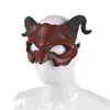 Parti Maskeleri Maskaralar Para Diwali Cosplay Masker Carnaval Demon Maske Lateks Crossdresser Korku Canavar Voldemort Şeytan Maskesi