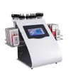 Stock in VS 6 in 1 40k Ultrasone cavitatie RF Cellulitis Slimming vacuüm Pressotherapie Radiofrequentie 8 pads Laserdiode Lipo gewichtsverlies machine