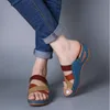 Chaussures habillées pour femmes 2021 Sandales talons coins coton gantons