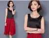 Fashion Women Blouse Sleeveless Summer Tops Blusas 2021 Solid Color All-match Silk Vest Shirt Plus Size Casual Chiffon Women's Blouses & Shi