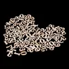 100 stks Houten 0-9 Numbers Embellishments 15mm Scrapbooking Card Maken Craft DIY HX6D Naaien Naaien Gereedschap