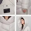 GASMAN Fashion Brand Down Parka's Winter Jacket Women Coat Long Thick OutwearWarm FemaleJacket Plus Size 206 210910