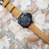Zegarek męski Casual Fashion Skórzany opaska zegarkowa Importowany w pełni automatyczny ruch mechaniczny 43 mm wysokiej jakości top AAA Waterproof