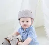 Bébé casque chapeau sécurité protection anti-collision infantile tout-petit marche Protection doux coton maille chapeau nouveau-né tête pare-chocs en stock a01