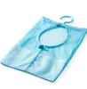 2021 3 colors Bathroom Storage Clothespin Mesh Bag Hooks Hanging Bag Organizer Shower Bath New