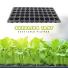 Planters & Pots 6pcs/Pack 50 Cells Seedling Starter Tray Seed Germination Plant Flower Sprouter Plate Nursery Grow Box For Garden