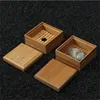 Hollowed Out Soap Dishes Wooden One Layer Toilet Soaps Tray Holder Strong Durable Household Supplies 6 8sl Q2