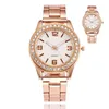 Zegarek Mężczyźni Dress Watch Business Alloy Nadgarstek Kobiety Zegarki Kwarcowe Męskie Rhinestone Gifts Zegar