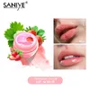 Sanye Hidratante Lábios Bálsamba Morango Aloe Favores Natural Gentil Hydrating Lip Care Balm Scrub Para Homens Mulheres