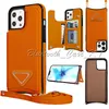 أعلى أزياء L Wallet Phone Cases for iPhone 15 Pro Max 13Pro 12 11 14Promax XS XR 7Plus flip case case slot slot tpu محافظ متعددة الوظائف