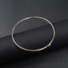 Fashion Jewelry Golden Love Heart Bangle Bracelet