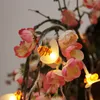 Arı Peri Dize Işıkları Açık Su Geçirmez Bal Arılar Dekor Bahçe Noel Süslemeleri Için Sıcak Beyaz