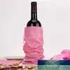 Renkli Şarap Şişesi Hediye Çantaları Düğün Için İpli, Parti Iyilik, Noel, Tatil ve Şarap Tatma Parti Malzemeleri NHE8252