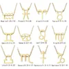 Fashion Constellation Zodiac Anklets Bracelets For Women 2021 Simple 12 Constellations Foot Jewelry Leg Chains with Independent Paper Card and OPP Bag Packing