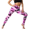 Camouflage Print Fitness Leggings Women's Push Up Sport Legins Polyester Elastic Slim Pants Plus Size Female Jeggings 211008